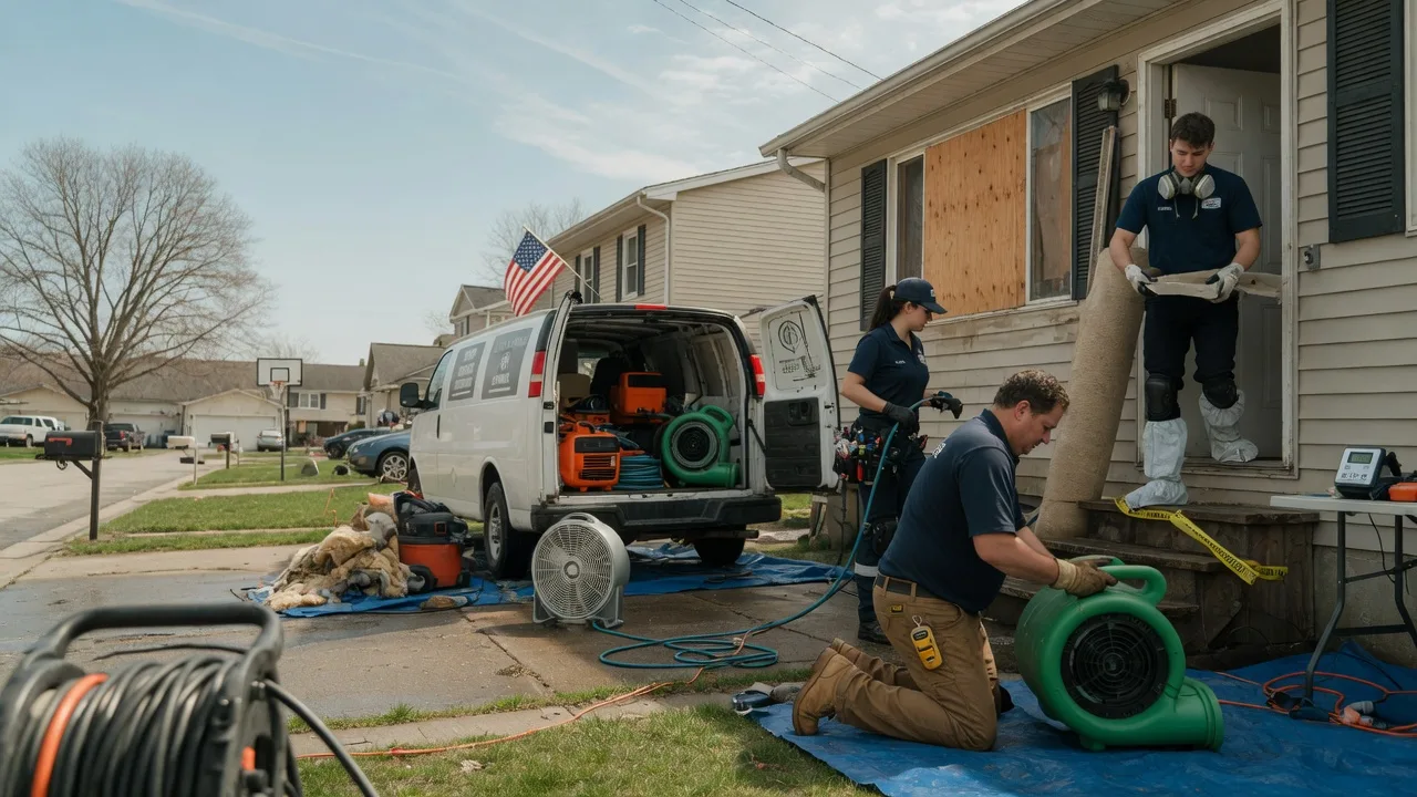 Water Damage Restoration in Luther, MI near me